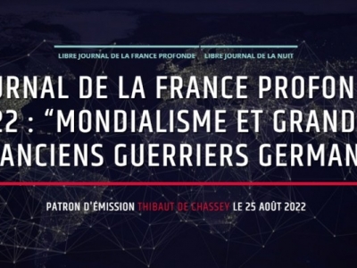 Mondialisme et Great Reset : Pierre Hillard sur Radio Courtoisie (août 2022)