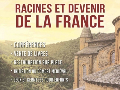 Racines et devenir de la France : Le rendez-vous catholiques de France (13 et 14 mai en Bretagne)