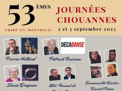 Retrouvez Pierre Hillard lors de la 53ème édition des Journées Chouannes les 2 et 3 septembre 2023 !