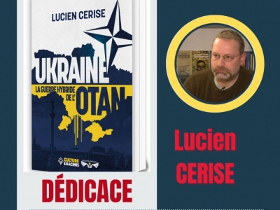 Dédicace de Lucien Cerise à la librairie Dobrée à Nantes le 23 septembre 2023