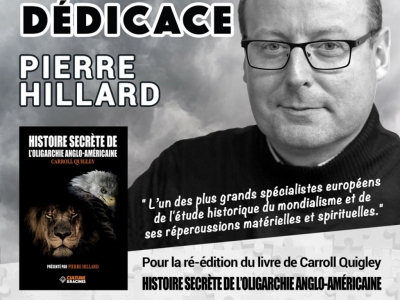 Rencontre-dédicace avec Pierre Hillard à la Librairie Vincent (Paris)