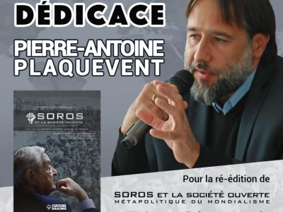 Séance de dédicaces avec Pierre-Antoine Plaquevent à la librairie française le 12 décembre 2020