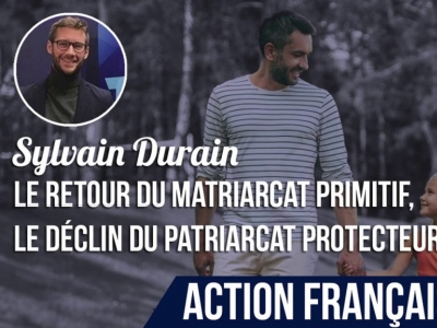 Le retour du matriarcat primitif et le déclin du patriarcat protecteur : conférence de Sylvain Durain