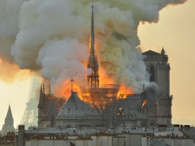 Piero San Giorgio revient sur l'incendie qui a frappé la cathédrale Notre-Dame de Paris