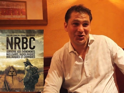 Entretien avec Cris Millennium sur son livre, « NRBC » coécrit avec Piero San Giorgio