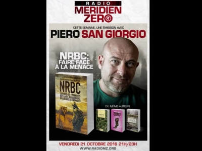 Piero San Giorgio sur Méridien Zéro : « Vous reprendrez bien un peu de césium ? »