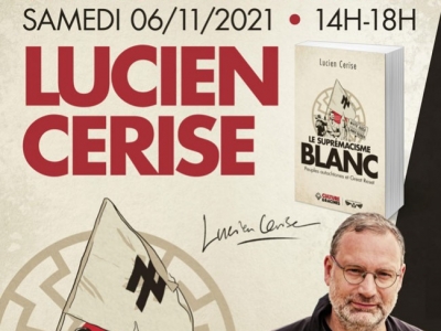 Lucien Cerise en dédicace à la librairie française le samedi 6 novembre 2021 !