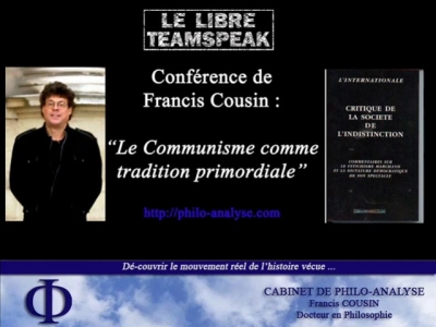 Francis Cousin : Le Communisme comme tradition primordiale