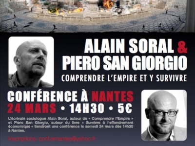 Comprendre l’Empire et y survivre : Conférence de Piero San Giorgio et Alain Soral (2012)