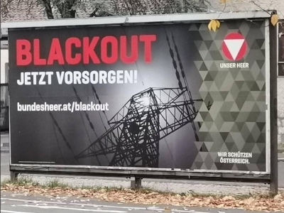 BLACKOUT - L’armée autrichienne prévient la population !
