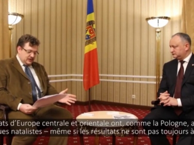Entretien exclusif avec le Président moldave, M. Igor Dodon : « Je ne céderai pas » (Interrogé par Modeste Schwartz pour TV Libertés)