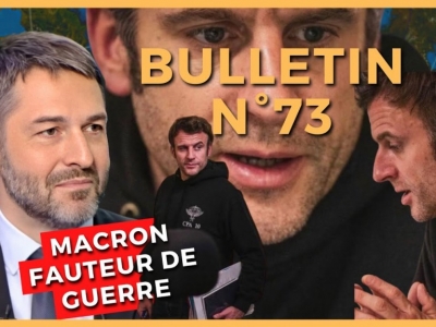 Xavier Moreau : Macron fauteur de guerre ? chaudrons dans le Donbass !