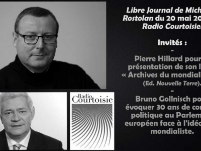 Pierre Hillard et Bruno Gollnisch sur Radio Courtoisie (20/05/2019)
